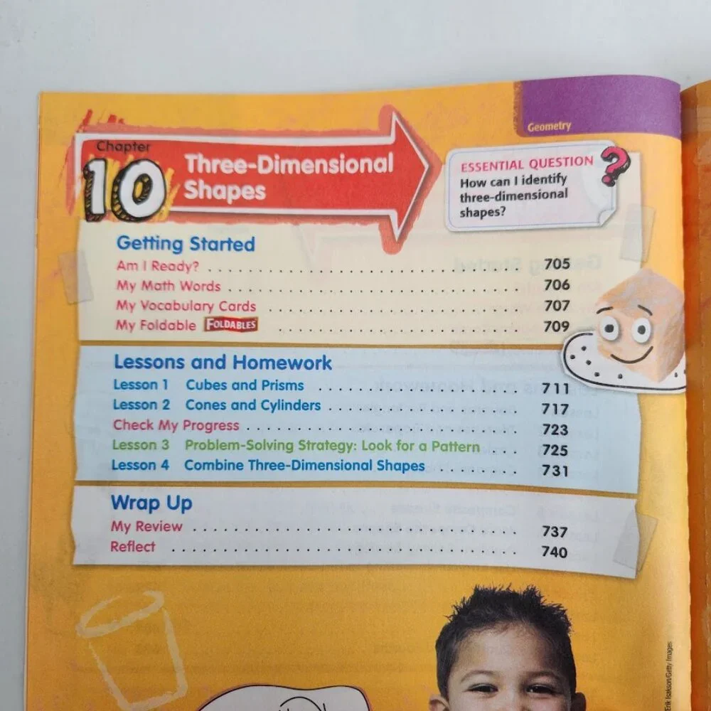 NEW My Math Grade 1 Book 1st Grade Volume 2 McGraw-Hill Elementary Math Connects